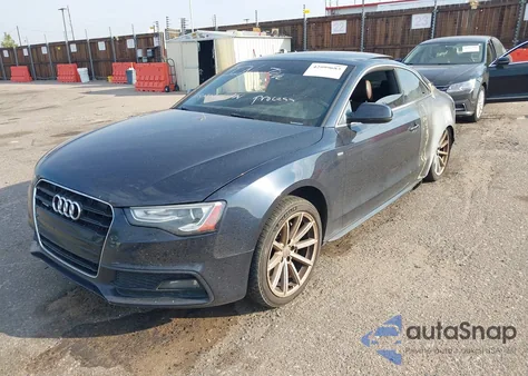 2016 Audi A5 2.0T Premium z USA, uszkodzony, nr VIN WAUM2AFR0GA015347